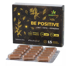 BE POSITIVE, Humör-booster. 4 växtextrakt + 4 Vitaminer + 2 Canabionider - vitaminone.se