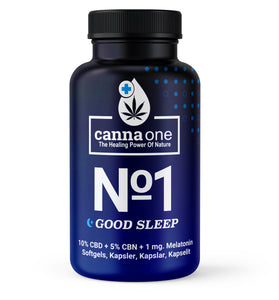 Good Sleep Melatonin + 2 Cannabionider.
