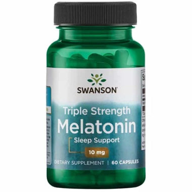 Swanson Melatonin, 10 mg. 60 Kapsler