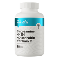 Glukosamin + MSM + Kondroitin + C-vitamin, 90 piller