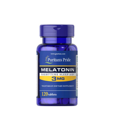 Purithan´s Pride  Melatonin, 3 mg. 120 tabletter