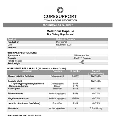Keep Sleep Melatonin 4 mg. 100 kapslar, Ny version med Liposomal!