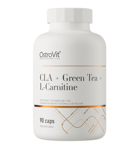 CLA + Green Tea + L-Carnitine, 90 kapsler. Produkt för viktminskning
