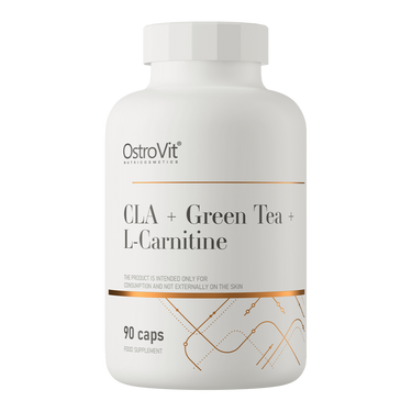 CLA + Green Tea + L-Carnitine, 90 kapsler. Produkt för viktminskning