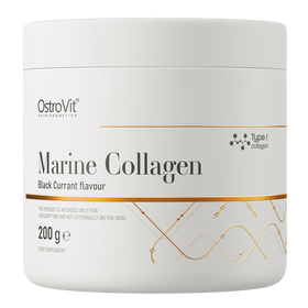 Kollagen, Bovine med C-vitamin, Blåbärsmak. 200 gr.