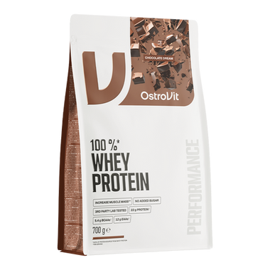 Proteinpulver, 100% WHEY, 700 gr. Chocolate dream