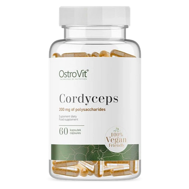 Cordycept Medicinska svampar, Veganske 60 kapsler - vitaminone.se