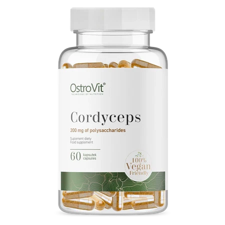 Cordycept Medicinska svampar, Veganske 60 kapsler - vitaminone.se