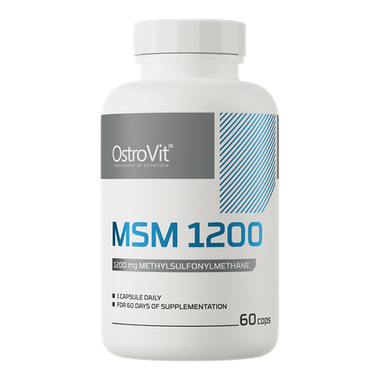 MSM 1200 mg. Anti artrit boost, 60 kapslar - vitaminone.se