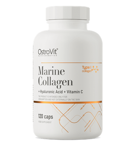 Kollagen, Marine Type1 + Hyaluronsyra + C-vitamin. 120 kapslar - vitaminone.se