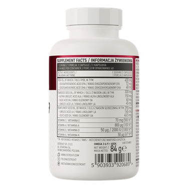 Omega 3-6-9 + ADEK 60 soft gel kapsler - vitaminone.se