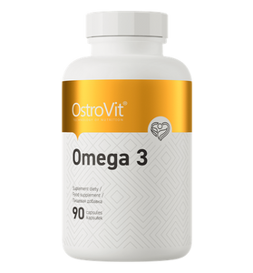 Omega 3 Fiskolja, 90 kapslar/mjuk gel - vitaminone.se