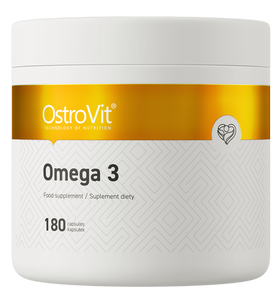 Omega 3 Fiskolja, 180 kapslar/mjuk gel