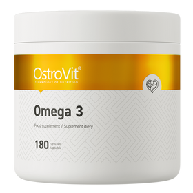Omega 3 Fiskolja, 180 kapslar/mjuk gel