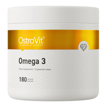 Omega 3 Fiskolja, 180 kapslar/mjuk gel