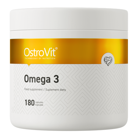 Omega 3 Fiskolja, 180 kapslar/mjuk gel