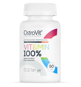 Multivitamin piller 22 vitaminer & Mineraler, 90 tabletter - vitaminone.se