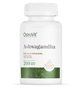 Ashwagandha, XL-pakke 200 tabletter. Veganske - vitaminone.se