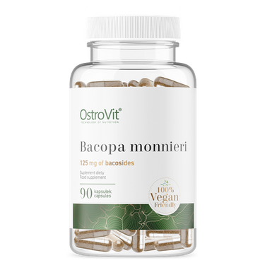 Bacopa Monnieri Vegan, 90 kapslar - vitaminone.se