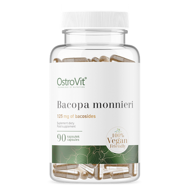 Bacopa Monnieri Vegan, 90 kapslar - vitaminone.se