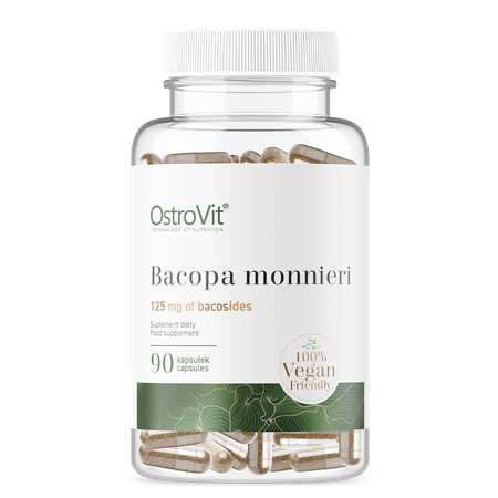 Bacopa Monnieri Vegan, 90 kapslar - vitaminone.se