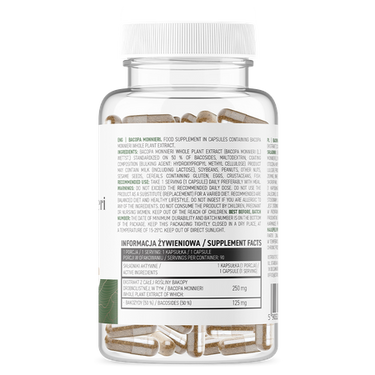 Bacopa Monnieri Vegan, 90 kapslar - vitaminone.se