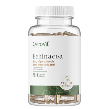 Echinacea, Röd solhatt. 90 kapslar, veganska - vitaminone.se