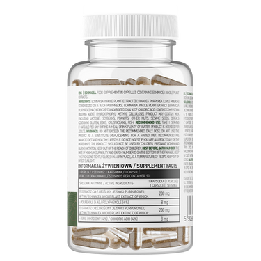 Echinacea, Röd solhatt. 90 kapslar, veganska - vitaminone.se