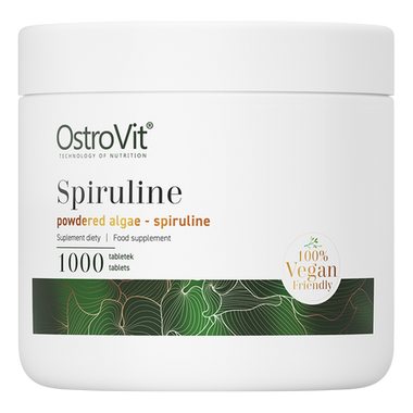 Spirulina, alger, Anti-oxidanter, Veganska. 1000 tabletter - vitaminone.se