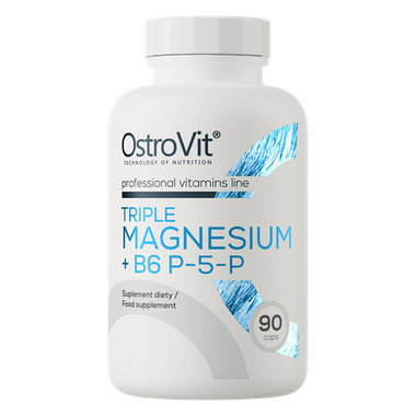 Magnesium Triple + B6 P-5-P, 90 kapslar - vitaminone.se