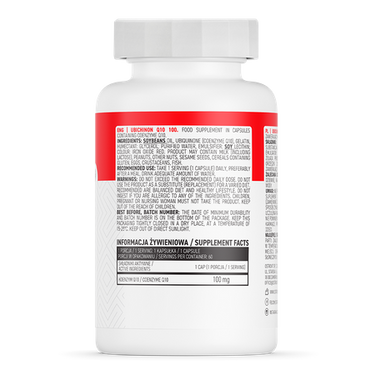 Ubiquinone Q10 100 mg, 60 kapslar - vitaminone.se