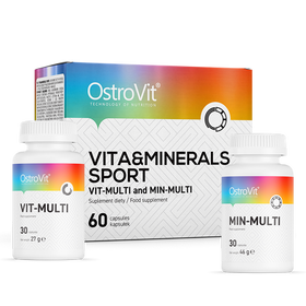VITA & MINERALER Sport, 2 x 30 kapslar - vitaminone.se