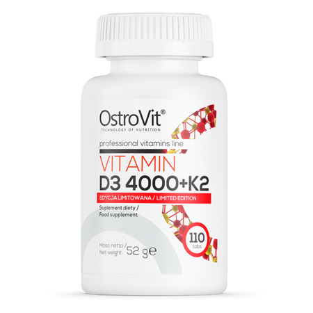 D-Vitamin D3 4000 IU, 100 mcg, + K2. 100 st tabletter - vitaminone.se